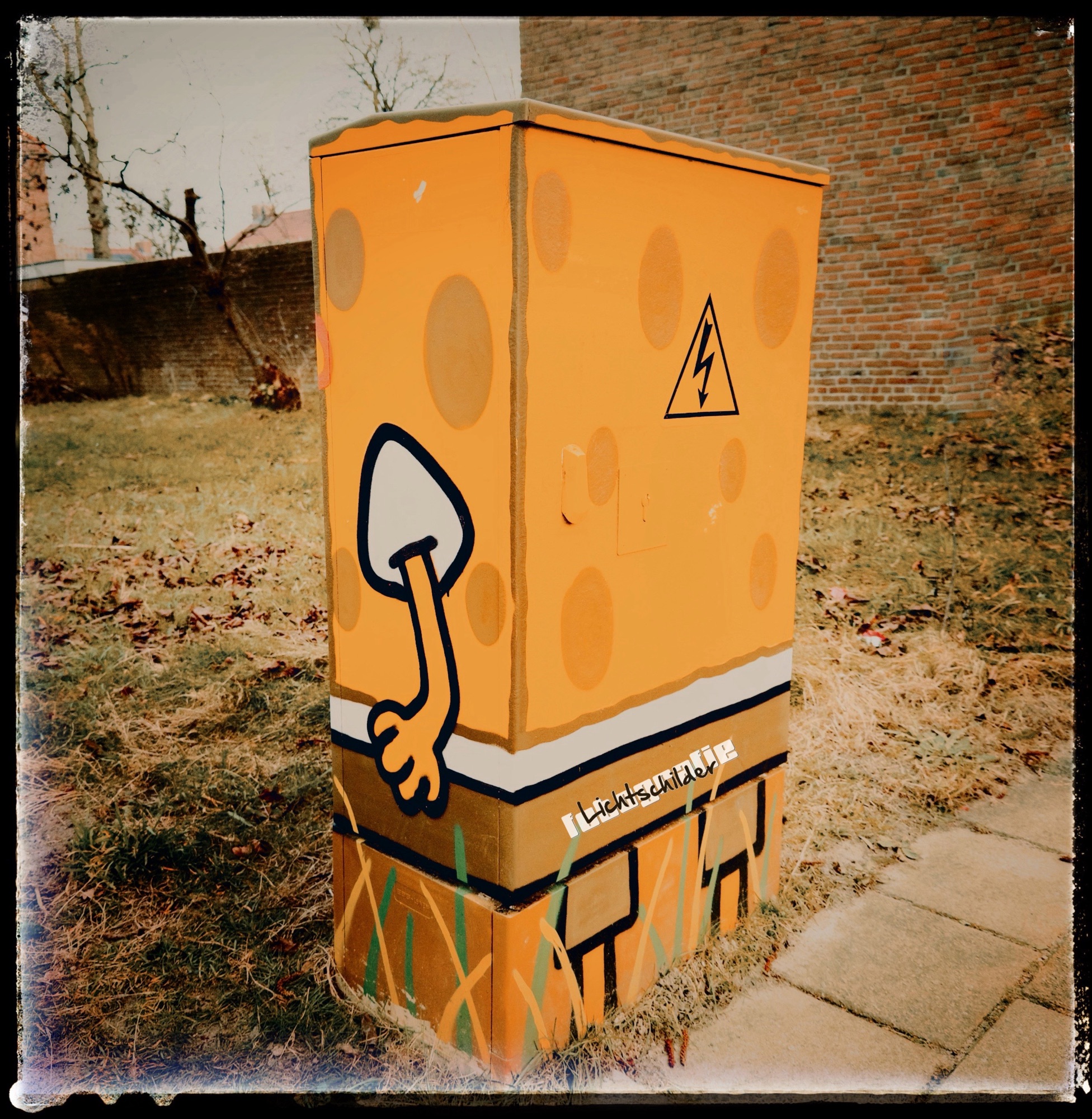 Streetart tegenkomen is fijn